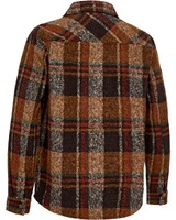Wild brown plaid shirt jacket, D, Deerhunter