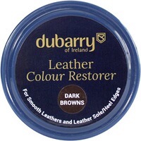 Ledercreme für Glattleder, dunkelbraun, Dubarry