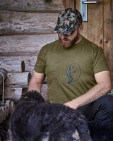 T-Shirts 2er-Pack Bock Camo, Parforce Essential
