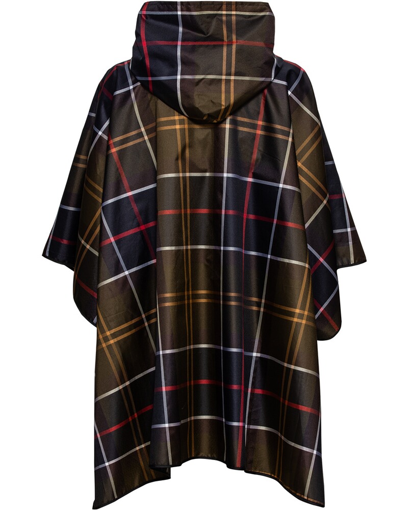BARBOUR rain poncho tartan, Barbour