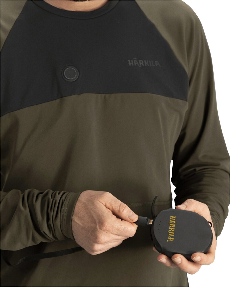 Langarm-Unterhemd Heat, Härkila