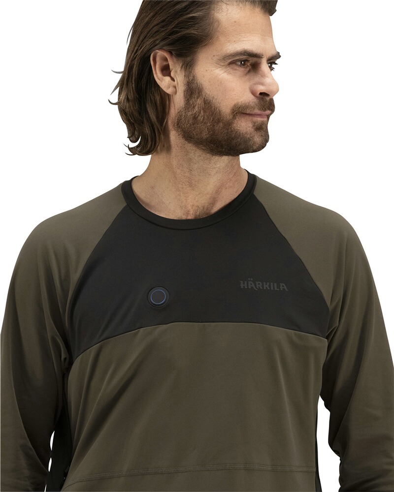 Langarm-Unterhemd Heat, Härkila