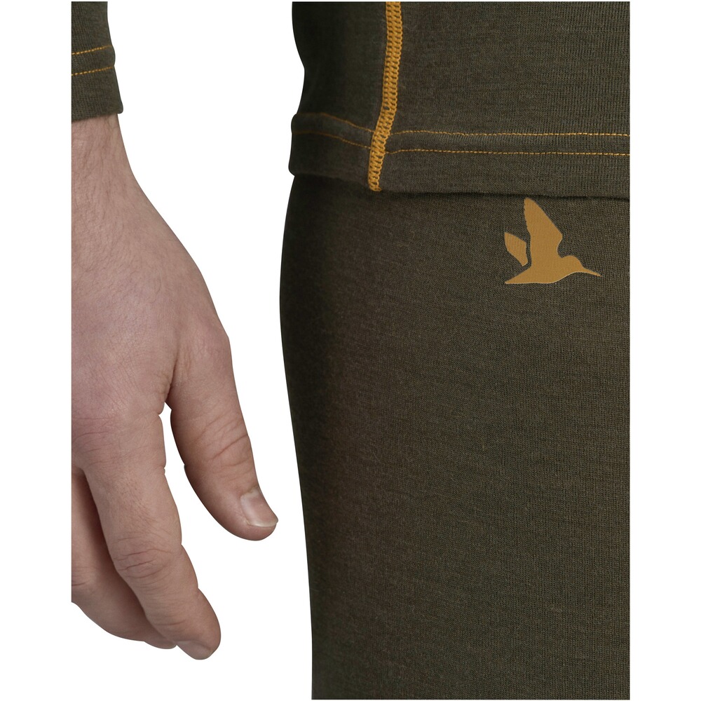 Set: Langarm-Unterhemd und Unterhose, Seeland