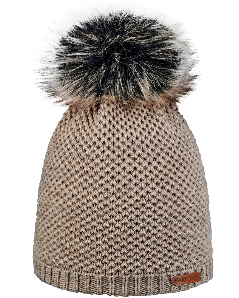 Strickmütze mit Alpakawolle