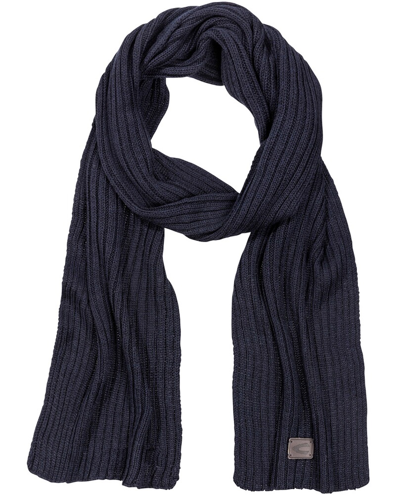 knitted scarf, camel active