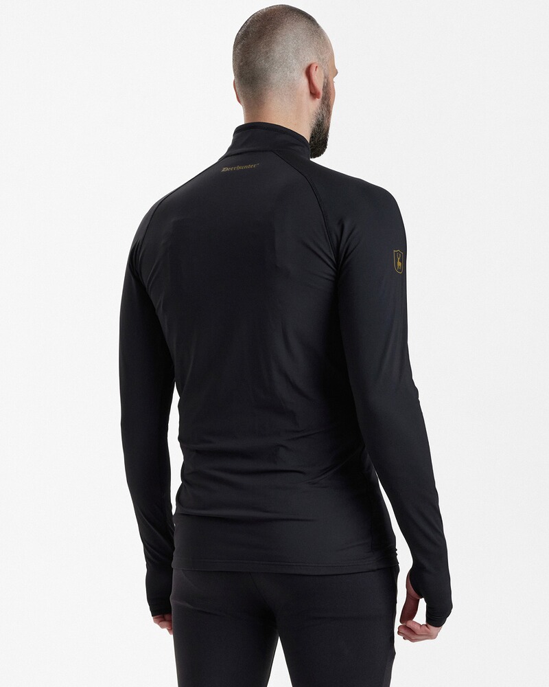 Heat Langarmshirt Half-Zip, Deerhunter