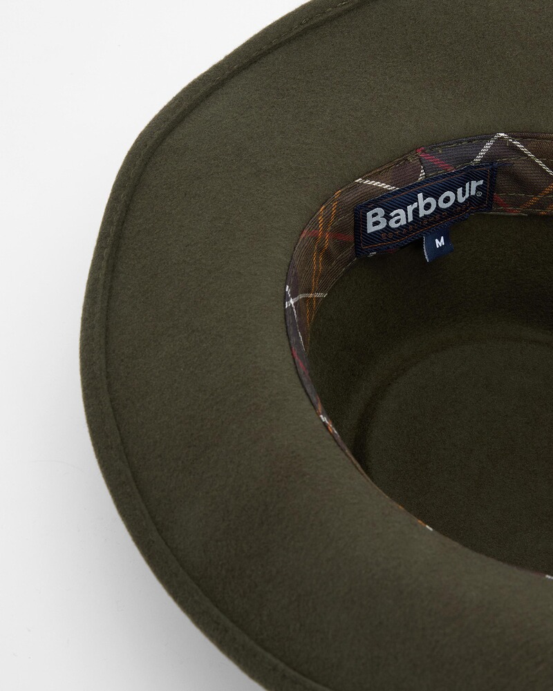 Hut Crushable Bushman, Barbour