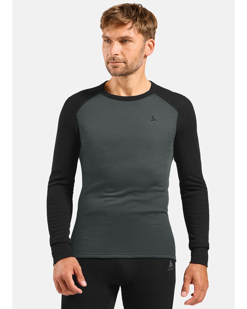 Ensemble UW Active Warm noir Odlo, taille S, Odlo