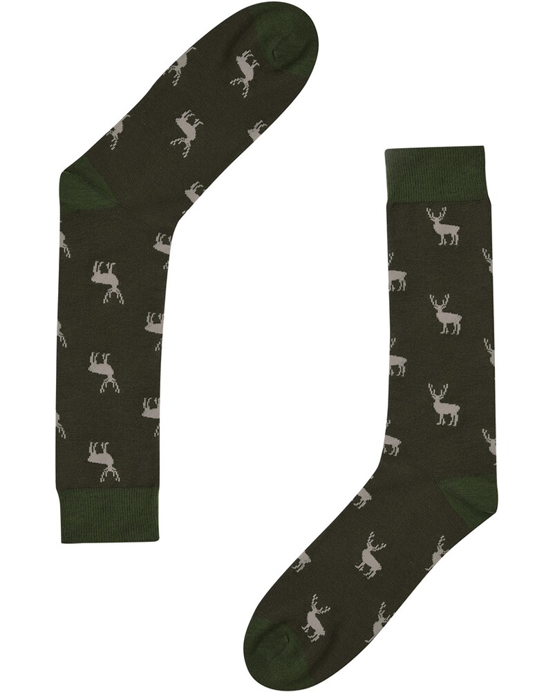 Socken Motiv Hirsch, Parforce Essential