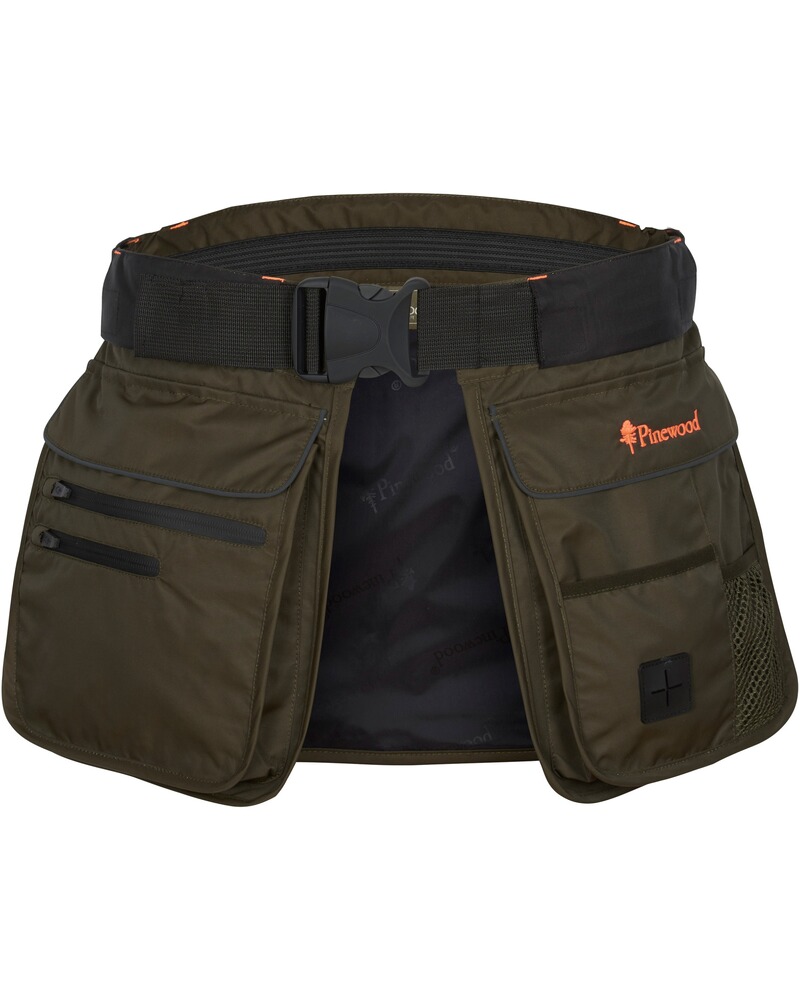 Ceinture de sport pour chien olive/noir, Pinewood