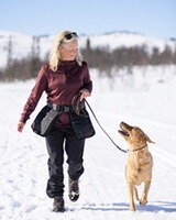 Dog sports belt olive/black, Pinewood