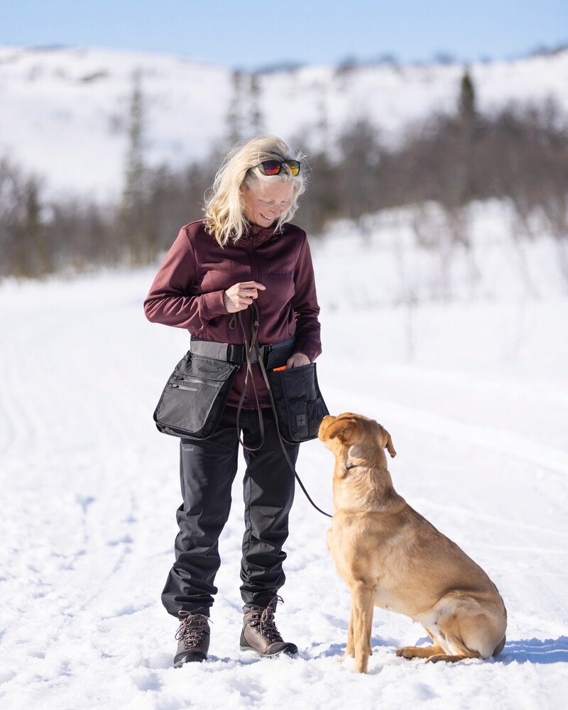 Dog sports belt olive/black, Pinewood