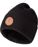 Beanie knitted black, Pinewood, Pinewood