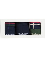 3er-Set Socken Tartan, Barbour