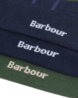 3er-Set Socken Tartan, Barbour