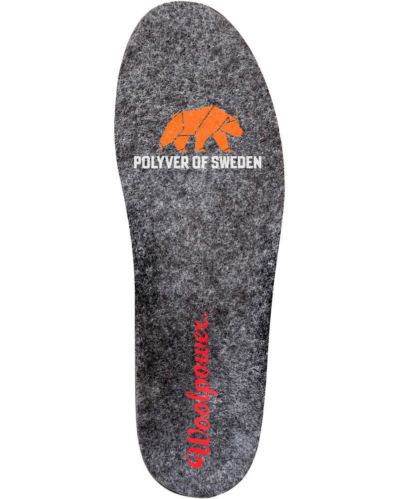 Low insole grey, size 1 (35/37), Polyver of Sweden