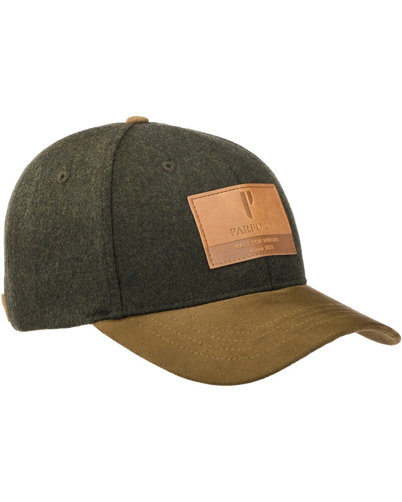Cap Loden/leather olive, Parforce, Parforce