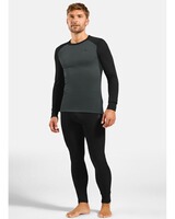 Ensemble UW Active Warm gris/sw Odlo, Taille S, Odlo