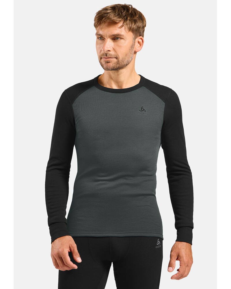 Ensemble UW Active Warm gris/sw Odlo, Taille S, Odlo
