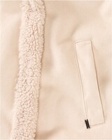 Fake-Fur-Kurzmantel, White Label