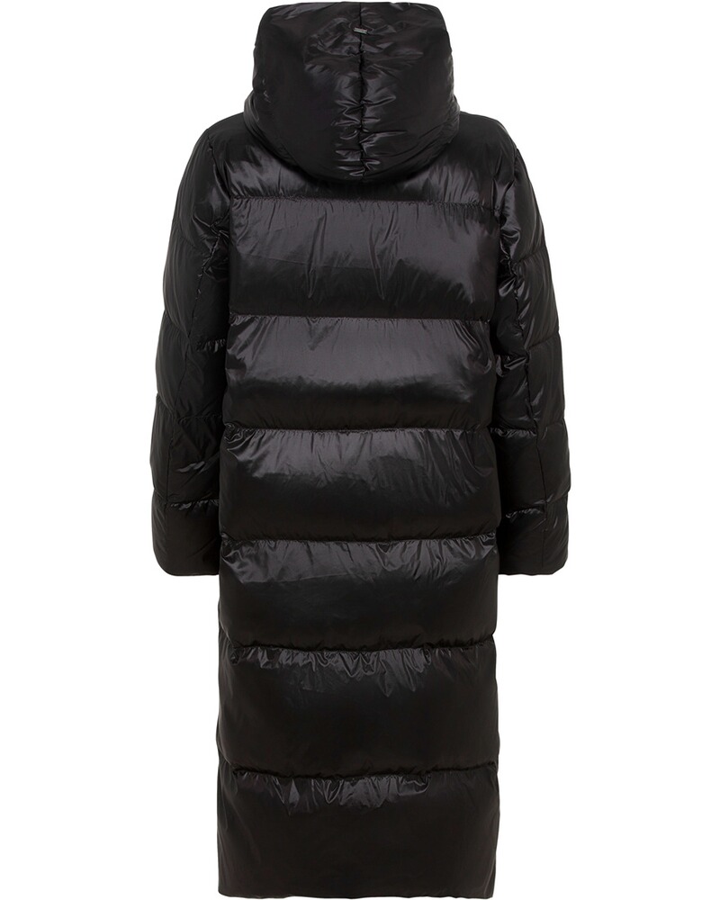 Langer Puffermantel, White Label