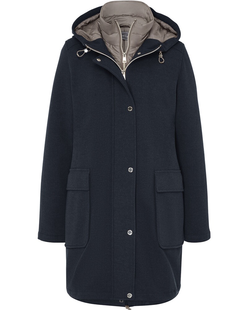 Parka mit Steppeinsatz