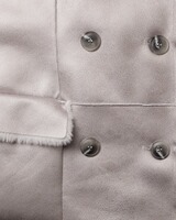 Fake Fur Wendemantel, White Label