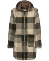 Kapuzen-Wollmantel, camel active