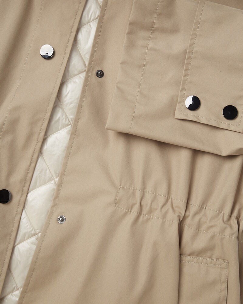 Trench-Parka, White Label