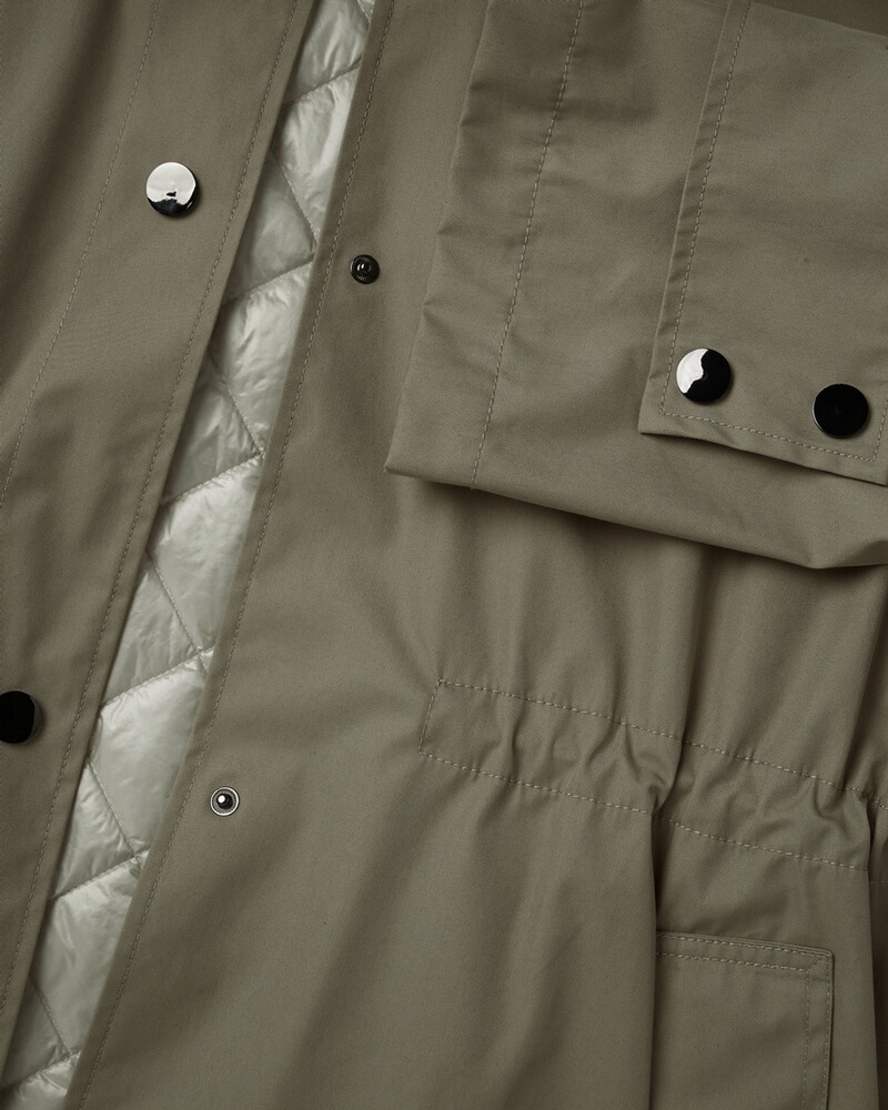 Trench-Parka, White Label