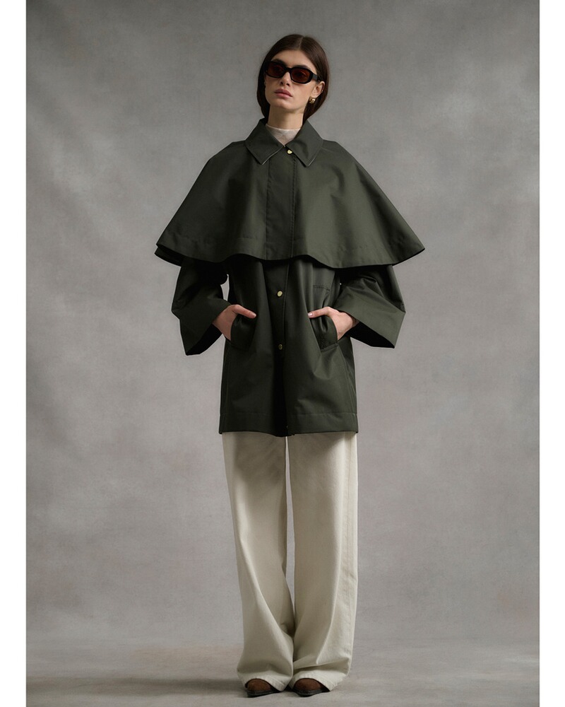 Kurzer Mantel Fia Showerproof, Barbour