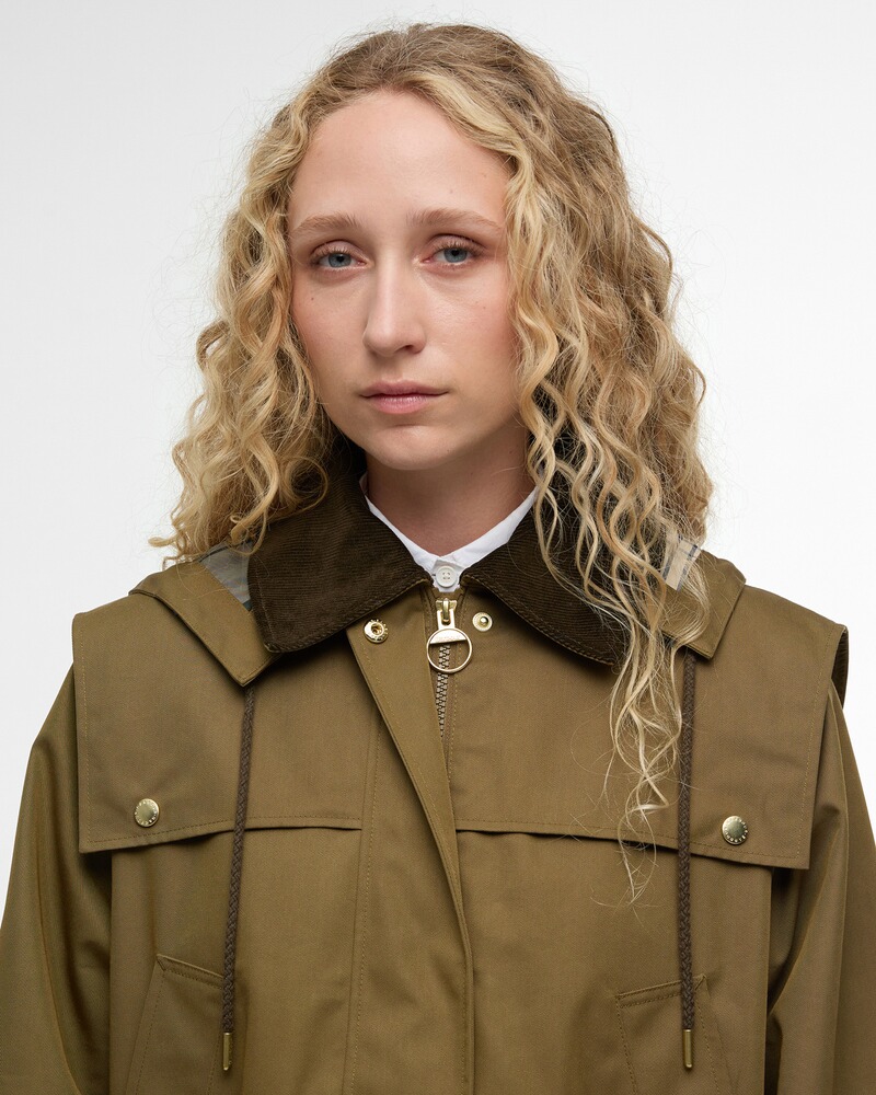 Langer Mantel Bilsdale Showerproof, Barbour