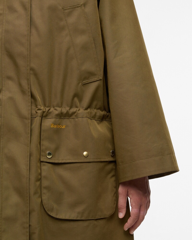 Langer Mantel Bilsdale Showerproof, Barbour