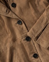 Leather coat made of goat suede, Brigitte von Schönfels