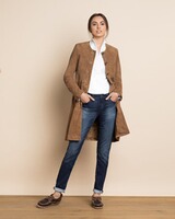 Leather coat made of goat suede, Brigitte von Schönfels