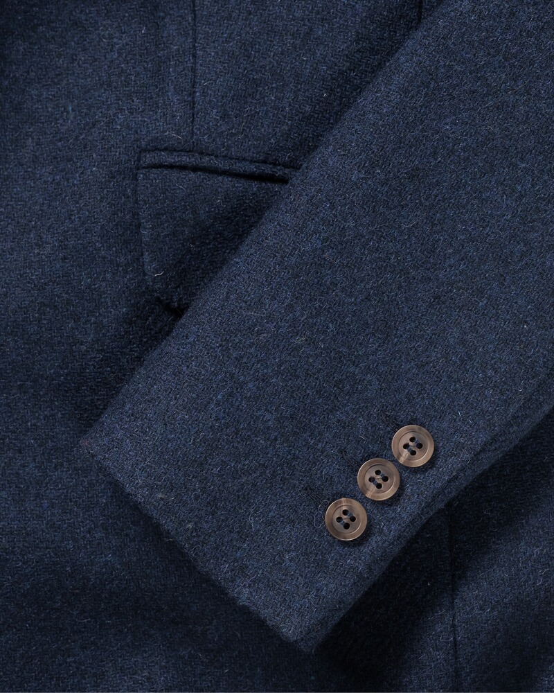 Blazer en tweed avec contraste en loden, Highmoor