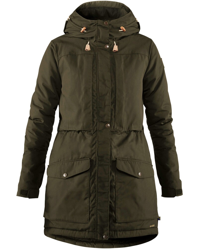 Damen Parka Singi Wool Padded