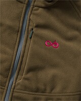 Women's reversible fleece jacket HELIX, Merkel Gear