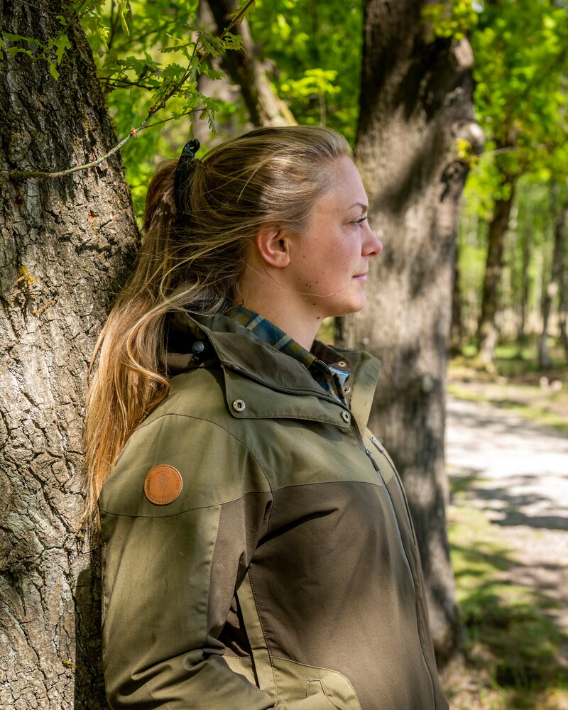 Damen Jacke Finnveden Hybrid Extreme, Pinewood