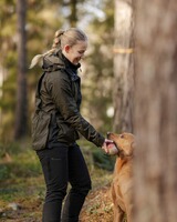 Damen Jacke Dog Sports 2.0, Pinewood