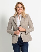 Herringbone tweed blazer, Highmoor