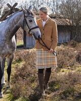 Blazer aus Veloursleder , HIGHMOOR