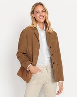Blazer aus Veloursleder , HIGHMOOR