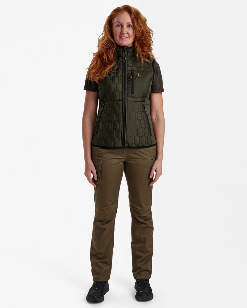 Damen Steppweste Mossdale, Deerhunter