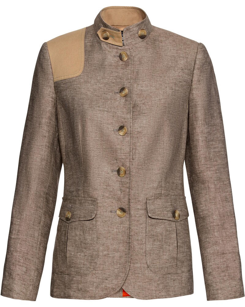Stehkragenjacke