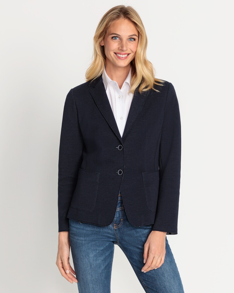 Piqué-Blazer, HIGHMOOR
