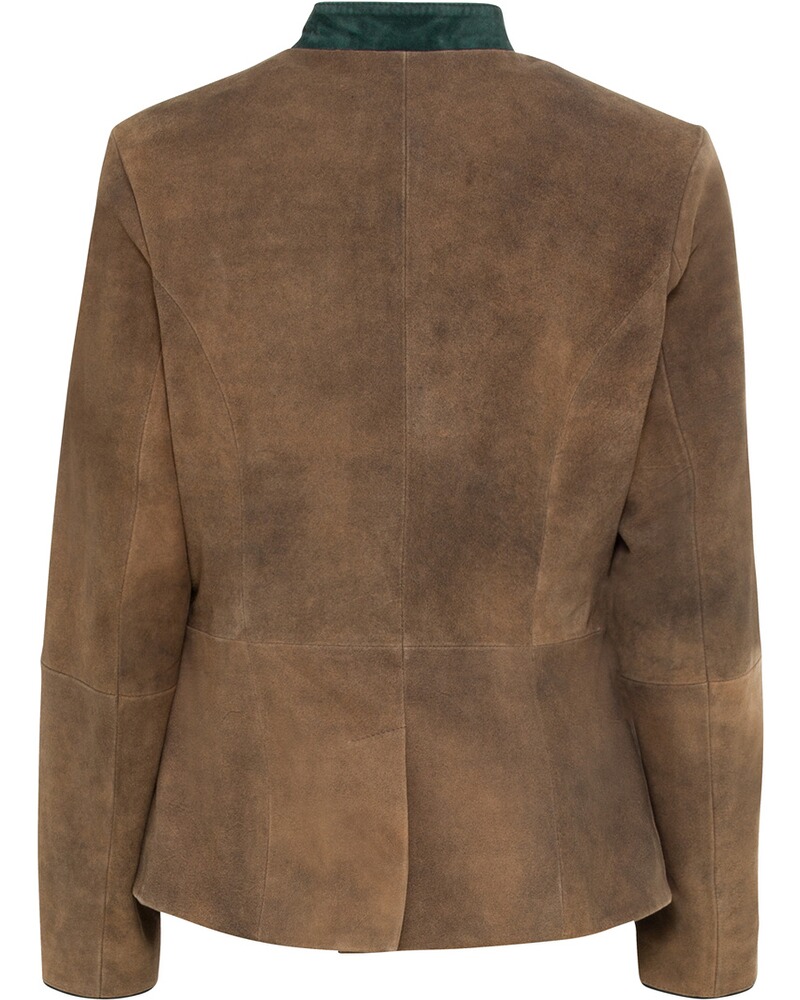 Lederjacke mit Stehkragen, Luis Steindl