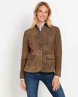 Lederjacke mit Stehkragen, Luis Steindl