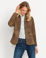 Lederjacke mit Stehkragen, Luis Steindl