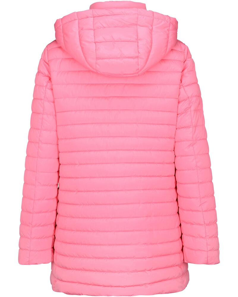Lange Steppjacke mit Kapuze, Clarina